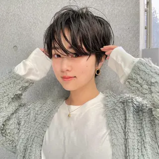 ショート 似合わせカット 🌈阿部辰洸🌈のヘアスタイル