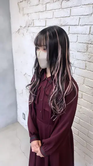 ロング 派手髪支持率No1 Eisukeのヘアスタイル