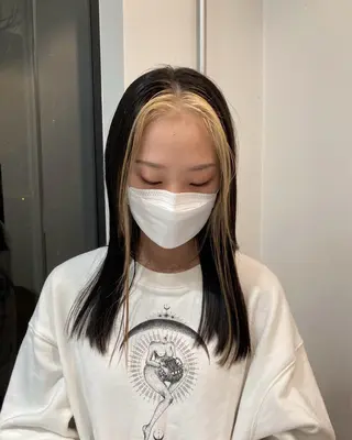 ロング カラー KANO🌷 ブリーチなしカラーのヘアスタイル