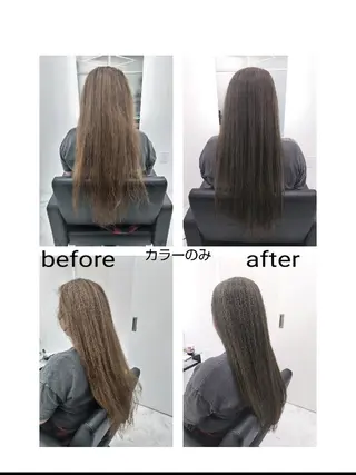 ロング カラー 🌌髪質改善特化🌌 美髪💎齋藤玲子のヘアスタイル