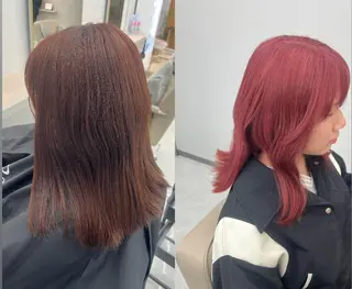ロング 💋艶髪縮毛/ カラー💋まいのヘアスタイル