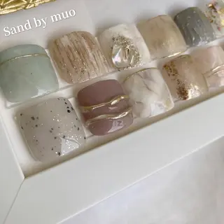 ネイル Sand by muoのネイルデザイン
