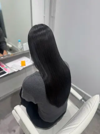 ロング 🕯コバ/レイヤー/ 透明感/縮毛🕯のヘアスタイル