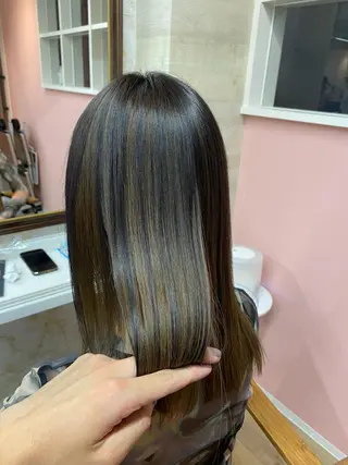 ミディアム カラー 【髪質改善美容師】 KAITOのヘアスタイル
