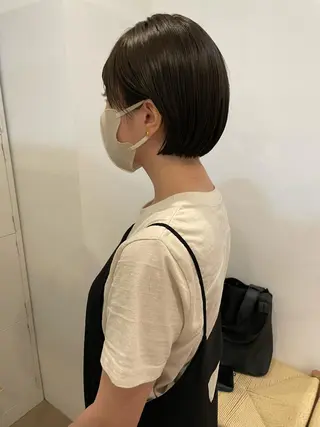 ショート 大迫 江梨のヘアスタイル
