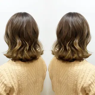 ミディアム カラー 【brace小阪店】 店長   村上直也のヘアスタイル