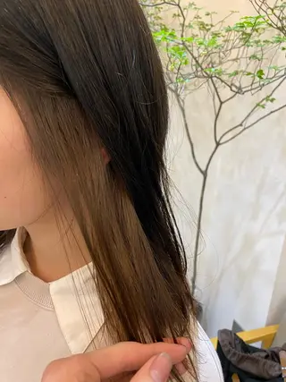 カラー 透明感/艶髪/ 石山浩二のヘアスタイル