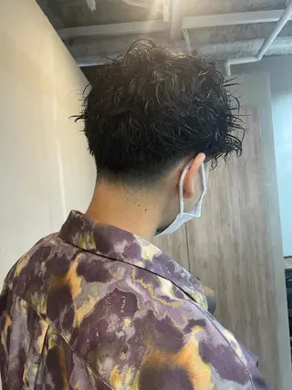 パーマ メンズ Men's hair salon First 中百舌鳥店所属・First なかもず 店 YUKIのヘアスタイル