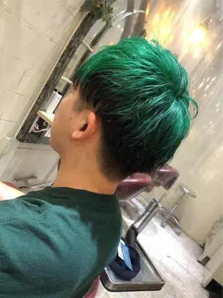 カラー メンズ PANOL 秀島のヘアスタイル