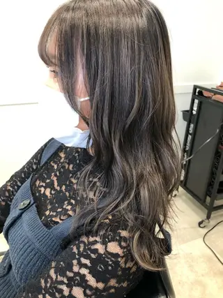 セミロング GO TODAY SHAiRE SALON原宿店所属・GO TODAY シェアサロンのヘアスタイル