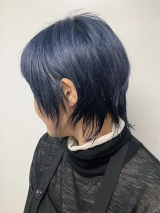 ショート moriofromlondon原宿本店所属・fumikaブリーチ /ウルフのヘアスタイル