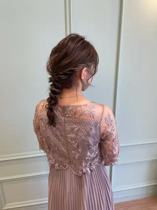 セミロング KANAMI日暮里 韓国ヘア・メイクのヘアスタイル