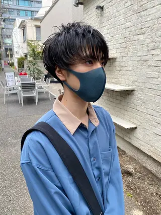 パーマ メンズ パーマ、髪質改善 菊地美月のヘアスタイル