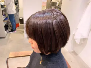 ショート ツイストスパイラル 波巻き🩵片平和香奈のヘアスタイル