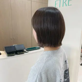 ミディアム カラー ETRE所属・🫧透明感カラー🫧 古川穂果のヘアスタイル