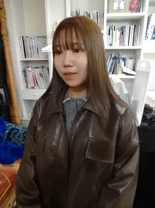 セミロング カラー 太田 妃香/岡崎美容室のヘアスタイル