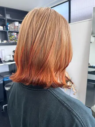 ミディアム heir studio Baretta所属・山本 銀次郎のヘアスタイル