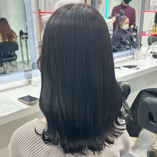セミロング カラー 💗艶髪透明感カラー 💗DAIKI💗のヘアスタイル