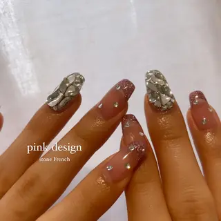 ロング ネイル nail salon neigeのネイルデザイン