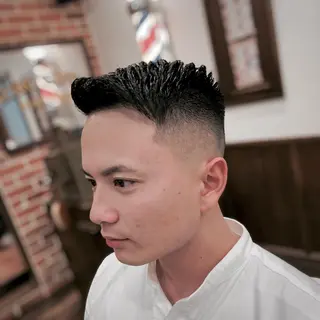 ショート メンズ HIROGINZA ヒロ銀座 青山所属・マツオ リュウホウ🐉のヘアスタイル