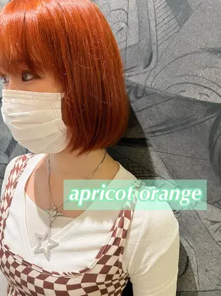 ミディアム カラー Kana 🍋 ハイトーン【高円寺】のヘアスタイル