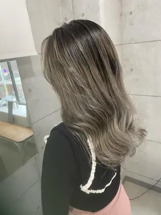 ロング 艶カラー💎 髪質改善🎈アトワのヘアスタイル