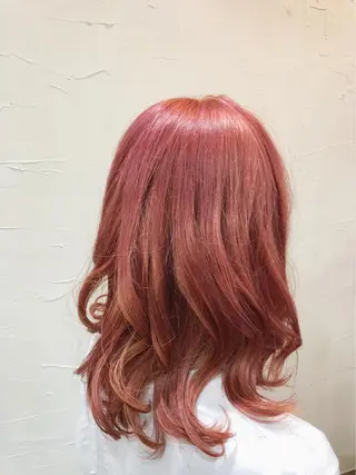 ミディアム カラー パーマ メンズ Lauburu渋谷 officialのヘアスタイル