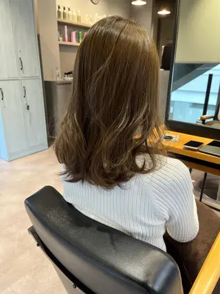 セミロング 佐藤優太朗 似合わせ/髪質改善のヘアスタイル