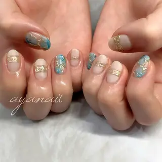 ネイル recette-ルセット-(美容室H.A.Co内)所属・OISHI .Aのネイルデザイン