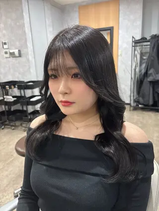 カラー La fith hair ray 札幌店所属・顔まわり/W カラー/リョウのヘアスタイル