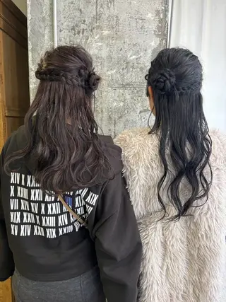 ヘアアレンジ pia 森 乃愛のヘアスタイル