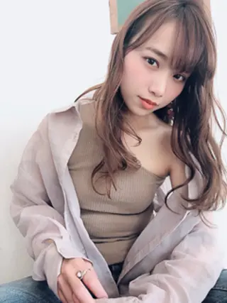 セミロング カラー 【23時まで営業】 酒井啓佑のヘアスタイル