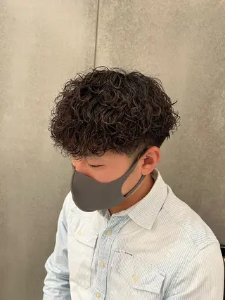 ショート パーマ メンズ 瀧野 翔吾【メンズ特化】のヘアスタイル