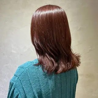 ミディアム カラー 透明感カラー/メンズ /ボブKanna🪄のヘアスタイル