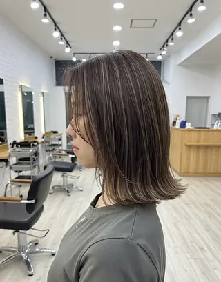 ミディアム カラー VIE.ORNER 土気🍃笹岡航太のヘアスタイル