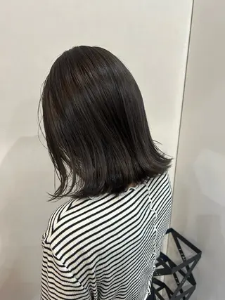 ミディアム ボブ/透明感カラー 🧸YUI❤️のヘアスタイル