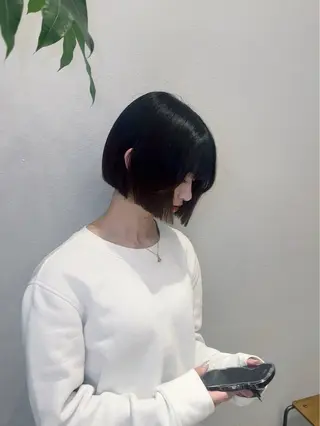 ショート 透明感カラー/レイ ヤーカット/KaHoのヘアスタイル