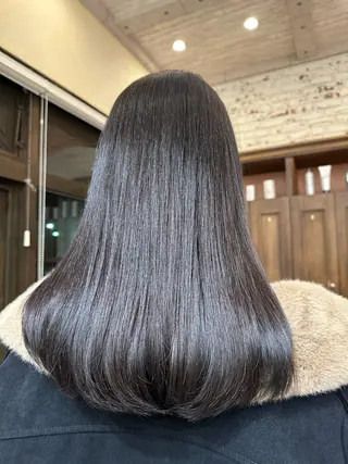 セミロング Mauve 世田谷 きたじまのヘアスタイル