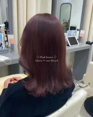 ミディアム mako︴ Euphoriaのヘアスタイル
