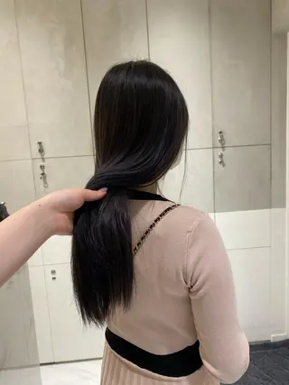 ロング カラー ナチュラル/韓国💎 haruka 💎のヘアスタイル