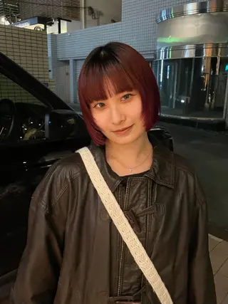 ミディアム Qin shaire salon 原宿所属・🌿パーマ/ボブ/ レイヤー/Mikiのヘアスタイル