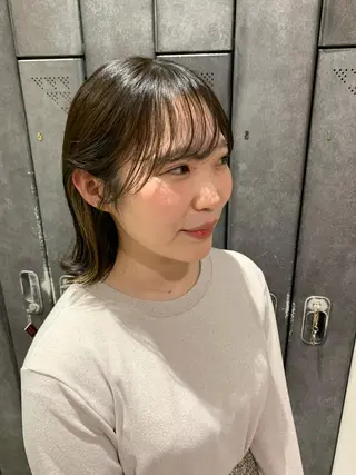 ミディアム カラー yukie🌷 /暖色🍒梅田サロンのヘアスタイル