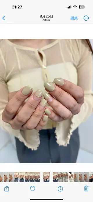 ネイル Lull ネイル/ HBL/ハンドケアのネイルデザイン