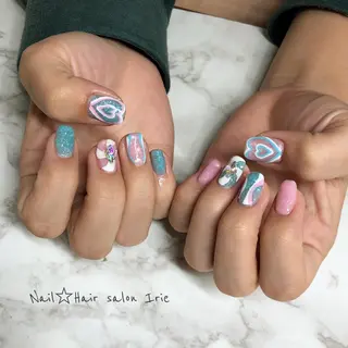 ネイル Hair salon Irie所属・與儀 知佳のネイルデザイン