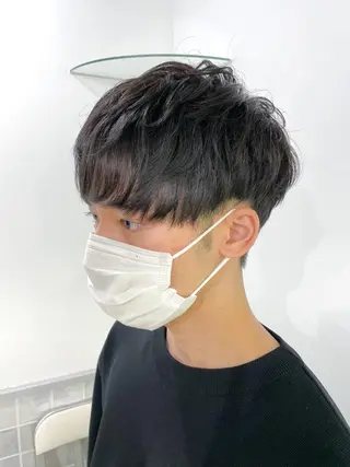 パーマ メンズ miyu 美髪縮毛矯正𓂃꙳⋆のヘアスタイル