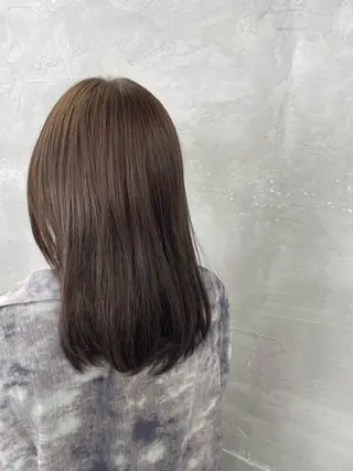セミロング 工藤 洸のヘアスタイル