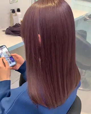 カラー 透明感/グレージュ/ ミルクティー/ユウトのヘアスタイル