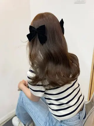 ロング カラー 大阪梅田/ イマムラミヅキのヘアスタイル
