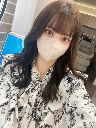 ロング カラー ボブ、レイヤー、 ハイトーン、古淵のヘアスタイル