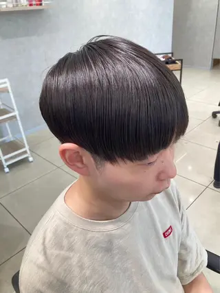 メンズ メンズカットモデル 募集中 古内嵐史のヘアスタイル